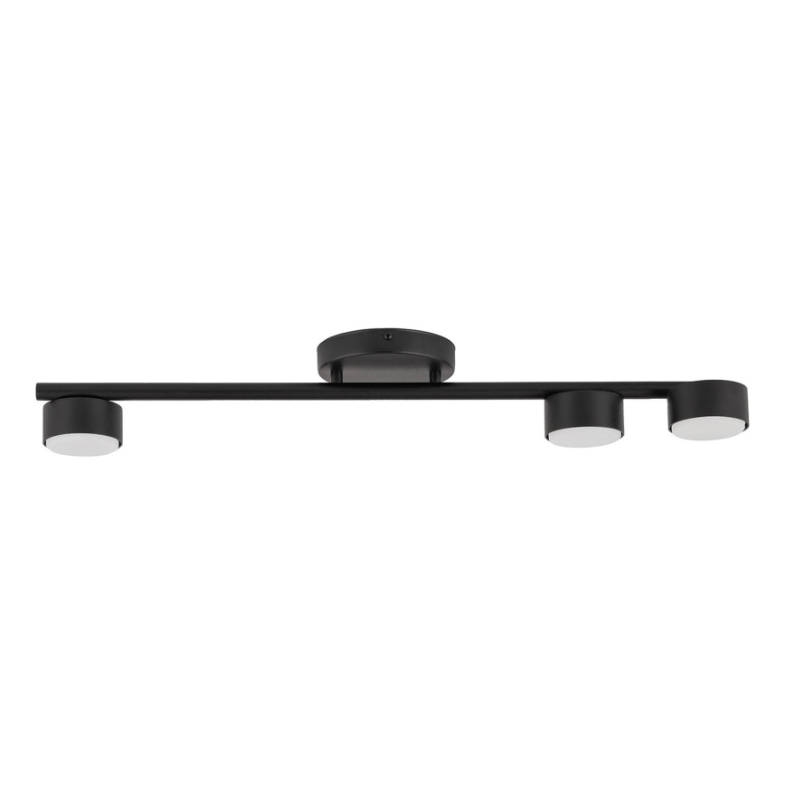 Foco PUNTO 3xGX53/12W/230V negro