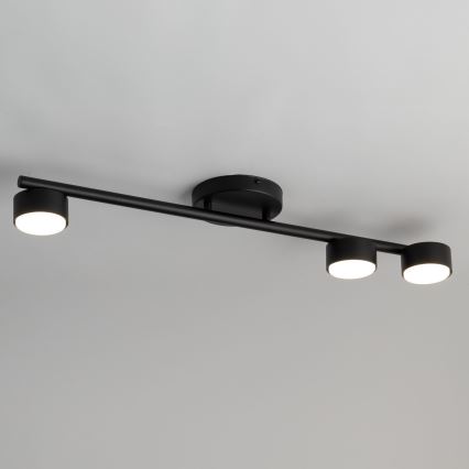 Foco PUNTO 3xGX53/12W/230V negro