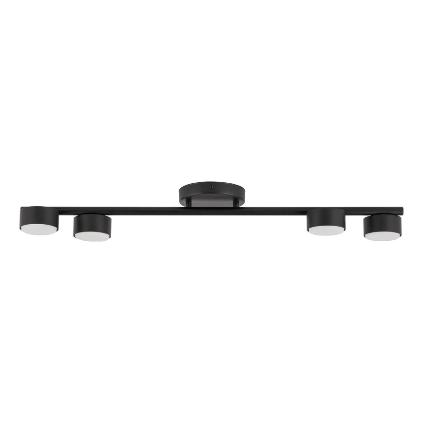 Foco PUNTO 4xGX53/12W/230V negro