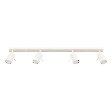 Foco RING 4xGU10/10W/230V color crema