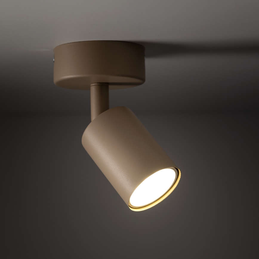 Foco TOP 1xGU10/10W/230V beige