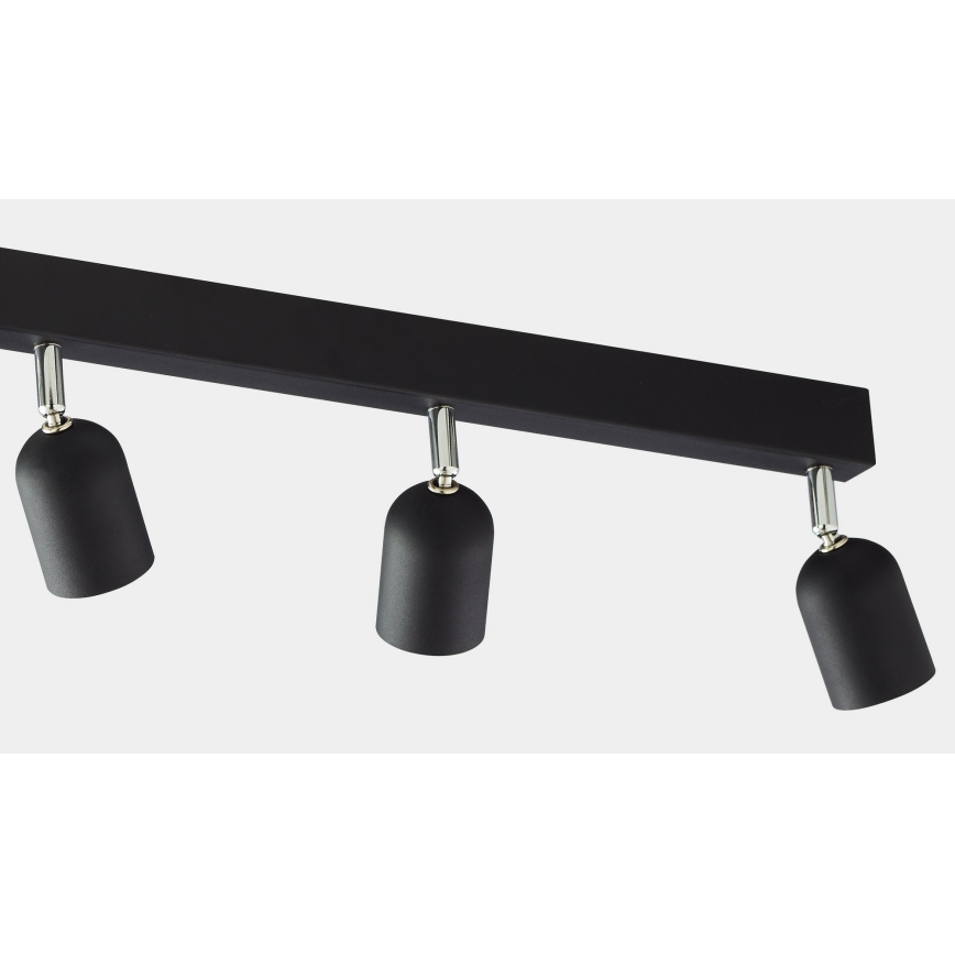 Foco TOP 6xGU10/10W/230V negro