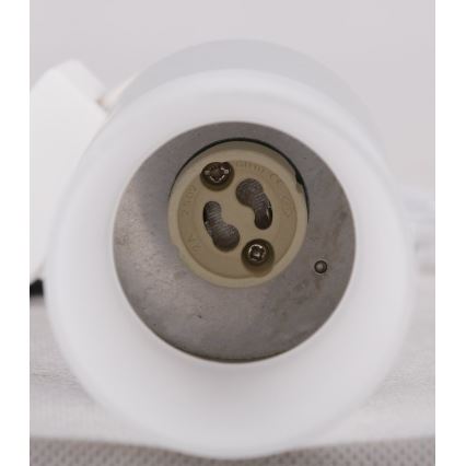 Foco TUBA 1xGU10/15W/230V gris/blanco