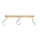 Foco TULON 3xGU10/8W/230V blanco/roble