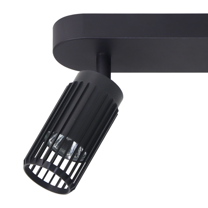 Foco VERTICAL 3xGU10/8W/230V negro