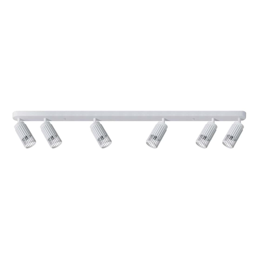 Foco VERTICAL 6xGU10/8W/230V blanco