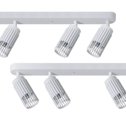 Foco VERTICAL 6xGU10/8W/230V blanco