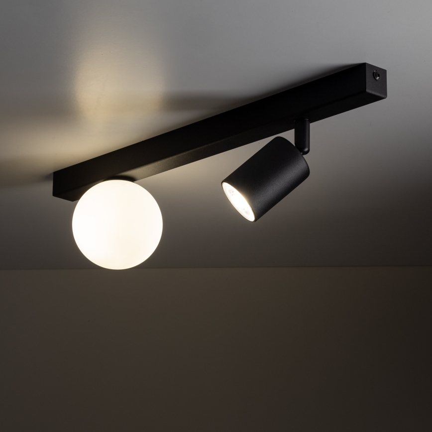 Foco VOX 1xG9/8W/230V + 1xGU10/10W negro