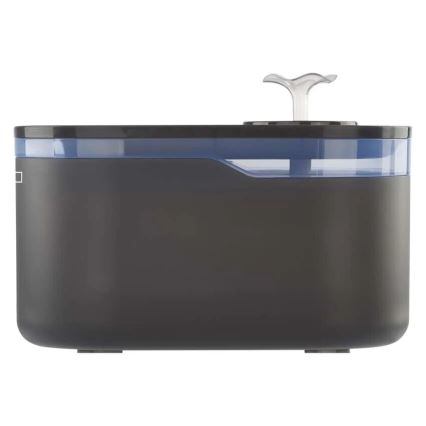 Fuente de agua para mascotas 2,6 l/5V gris