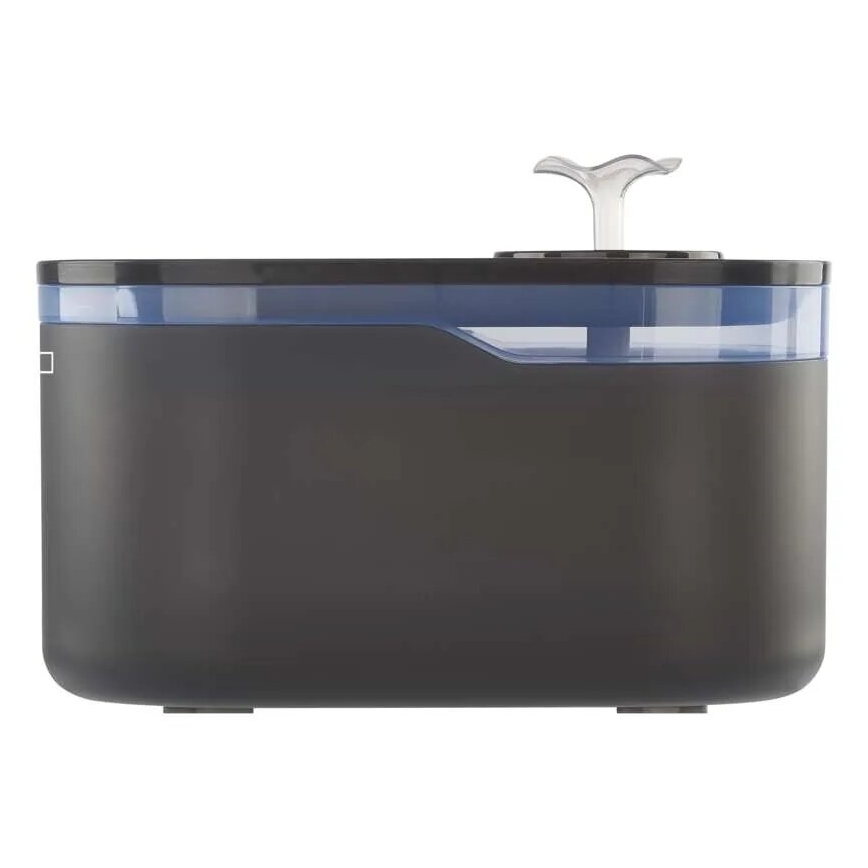 Fuente de agua para mascotas 2,6 l/5V gris