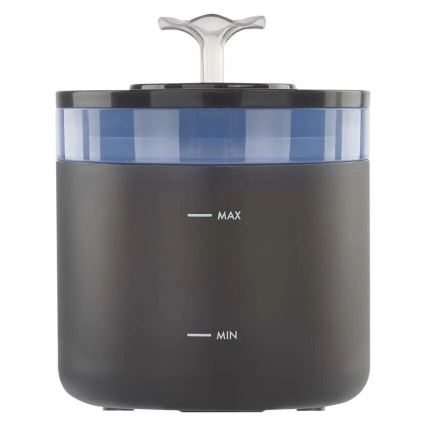 Fuente de agua para mascotas 2,6 l/5V gris