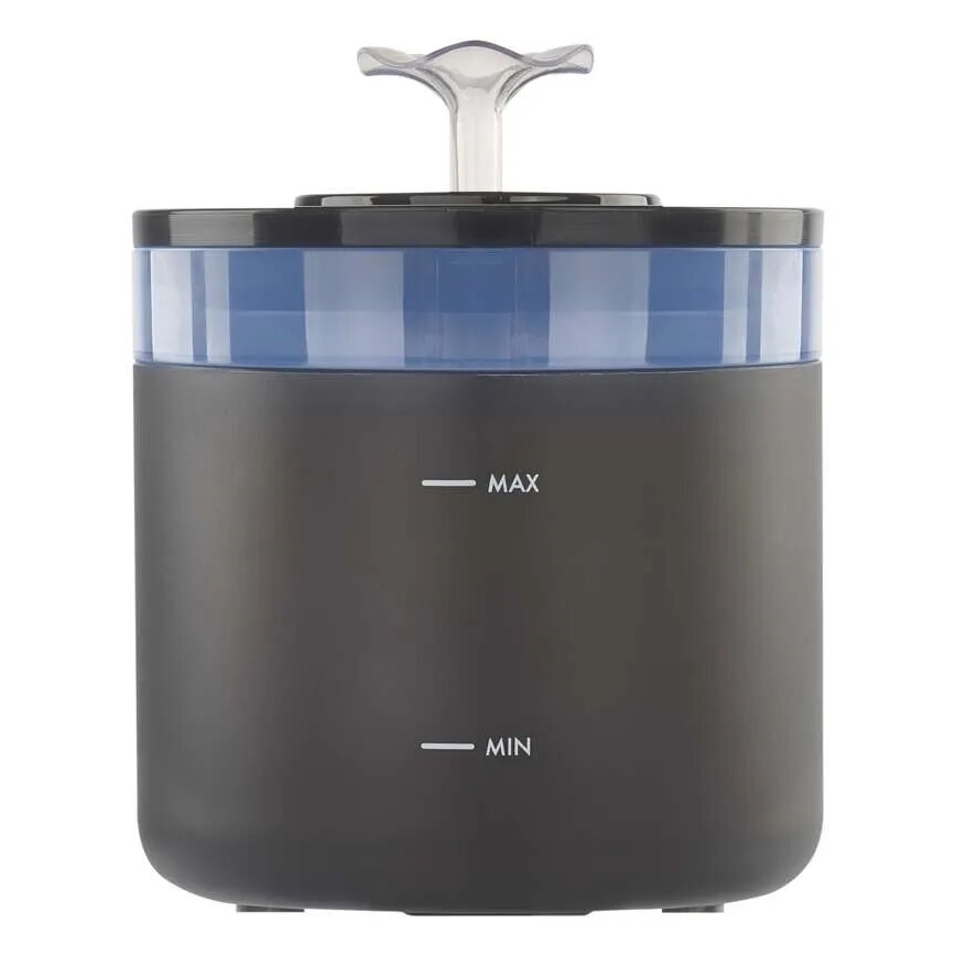 Fuente de agua para mascotas 2,6 l/5V gris