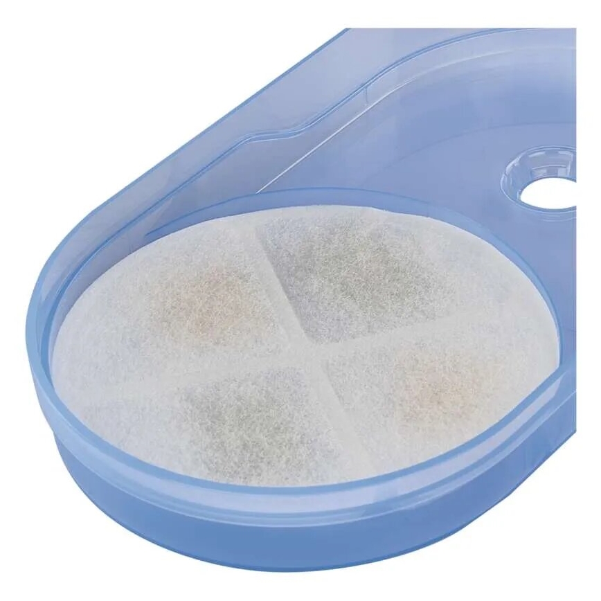 Fuente de agua para mascotas 2,6 l/5V gris