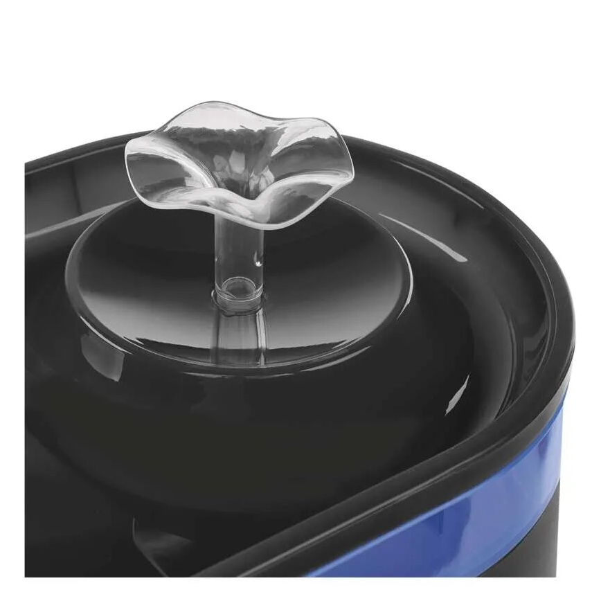 Fuente de agua para mascotas 2,6 l/5V gris