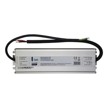 Fuente de alimentación conmutada para tiras LED 200W/12V IP67