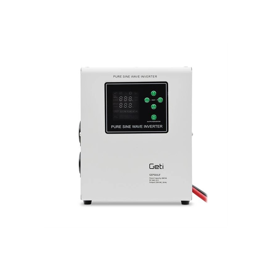 Fuente de alimentación de reserva para pared 500W/800VA onda sinusoidal pura