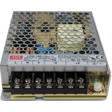 Fuente industrial 100W/12V/230V