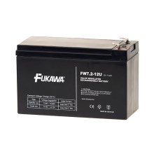FUKAWA FW 7,2-12 F1U - Acumulador de plomo 12V/7,2Ah/faston 4,7mm