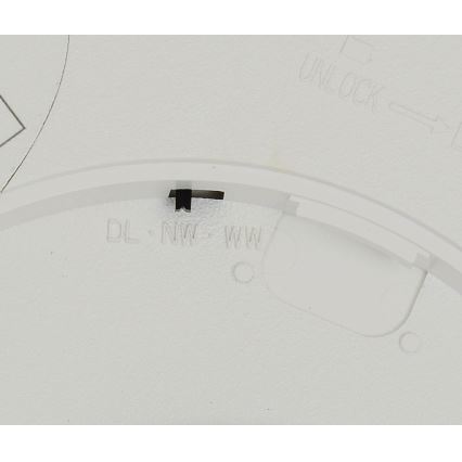 Fulgur 42361 - Plafón LED NOMY LED/24W/230V 3000/4000/6000K IP40 diá. 30 cm blanco
