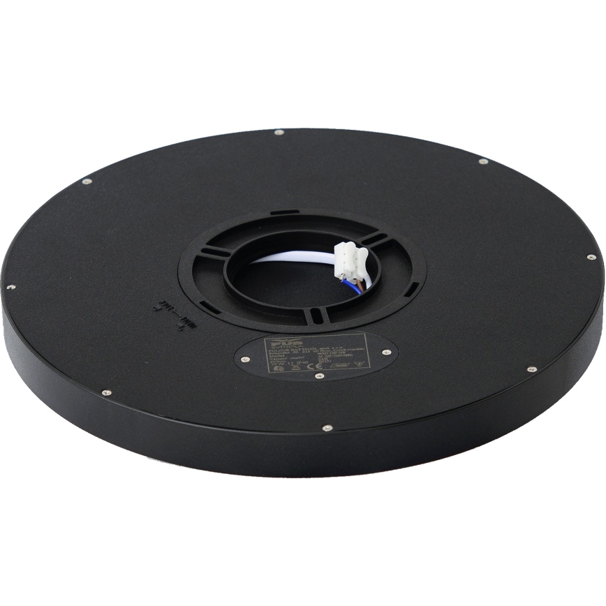 Fulgur 42362 - Plafón LED NOMY LED/24W/230V 3000/4000/6000K IP40 diá. 30 cm negro