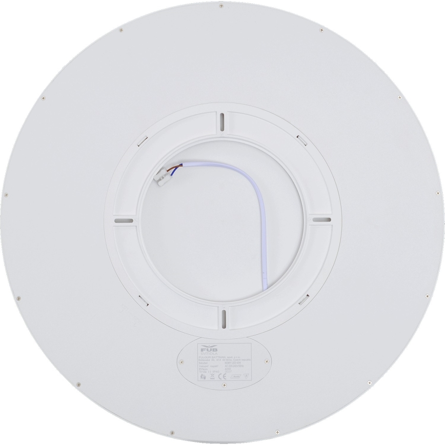 Fulgur 42363 - Plafón LED NOMY LED/40W/230V 3000/4000/6000K IP40 diá. 50 cm blanco
