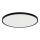 Fulgur 42366 - Plafón LED NOMY LED/50W/230V 3000/4000/6000K IP40 diá. 60 cm negro