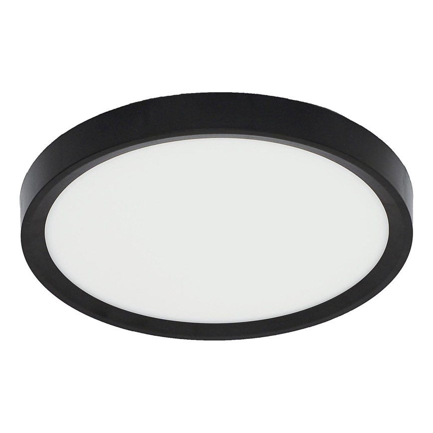 Fulgur s-42585 - Plafón LED con sensor de movimiento NOMY-S LED/18W/230V 3000/4000/6000K IP40 diá. 23 cm negro