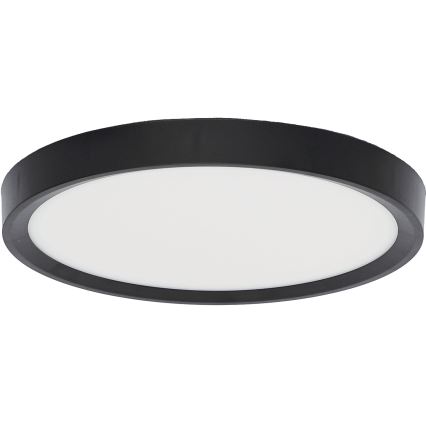 Fulgur s-42585 - Plafón LED con sensor de movimiento NOMY-S LED/18W/230V 3000/4000/6000K IP40 diá. 23 cm negro
