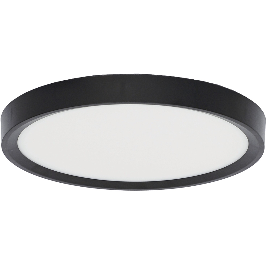 Fulgur s-42585 - Plafón LED con sensor de movimiento NOMY-S LED/18W/230V 3000/4000/6000K IP40 diá. 23 cm negro