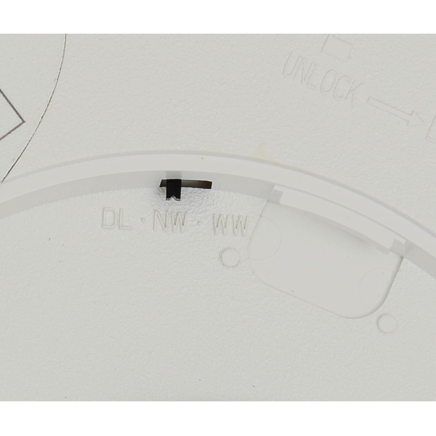 Fulgur s-42586 - Plafón LED con sensor de movimiento NOMY-S LED24W/230V 3000/4000/6000K IP40 diá. 30 cm blanco