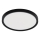 Fulgur s-42587 - Plafón LED con sensor de movimiento NOMY-S LED/24W/230V 3000/4000/6000K IP40 diá. 30 cm negro