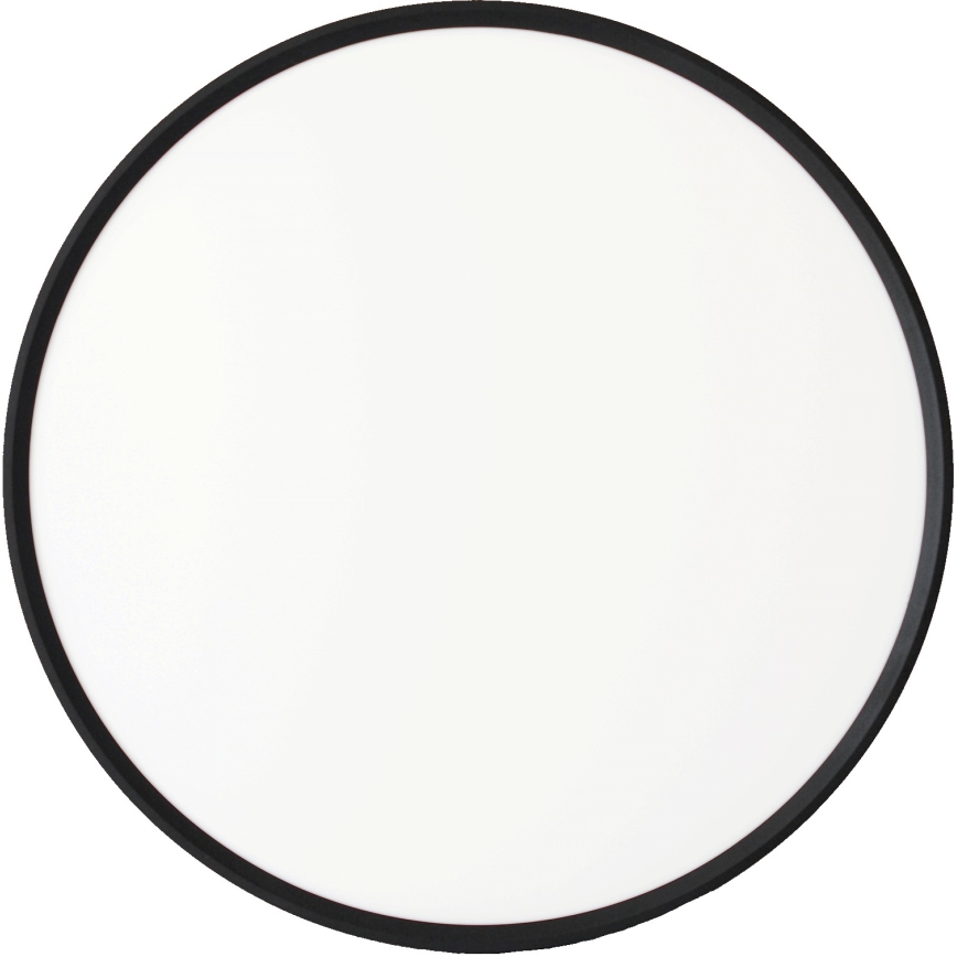 Fulgur s-42591 - Plafón LED con sensor de movimiento NOMY-S LED/40W/230V 3000/4000/6000K IP40 diá. 50 cm negro