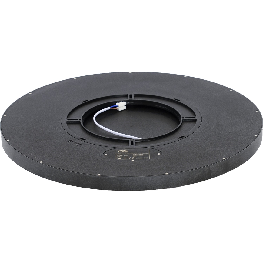 Fulgur s-42591 - Plafón LED con sensor de movimiento NOMY-S LED/40W/230V 3000/4000/6000K IP40 diá. 50 cm negro