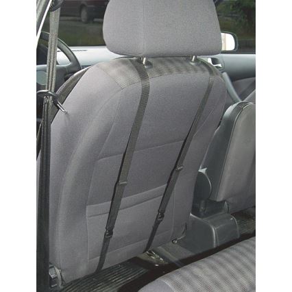 Funda de asiento calefactada con termostato 12V gris/negro