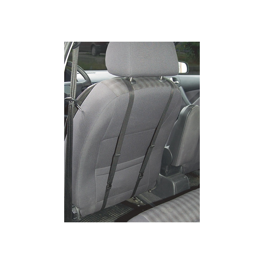 Funda de asiento calefactada con termostato 12V gris/negro