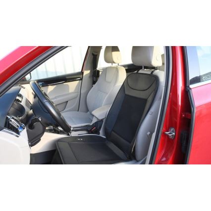 Funda de asiento calefactada con ventilación 18W/12V negro