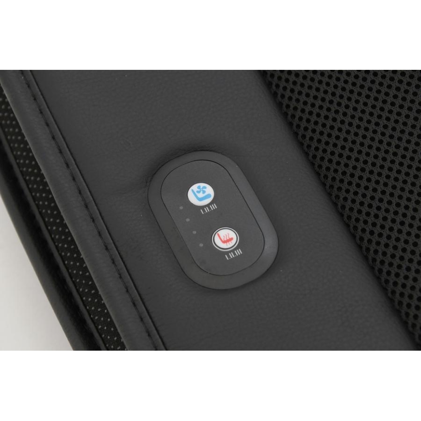 Funda de asiento calefactada con ventilación 18W/12V negro