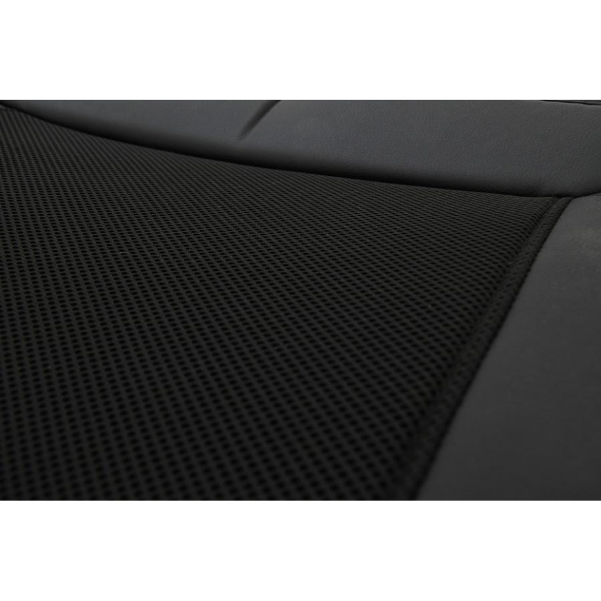 Funda de asiento calefactada con ventilación 18W/12V negro