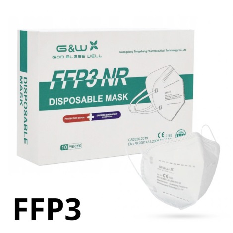 G&W™ GDGP3 Respirador FFP3 NR CE 2163 1pc