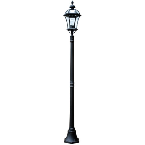 Garden Zone - Lámpara de exterior LEDBURY 1xE27/100W/230V IP44 negro