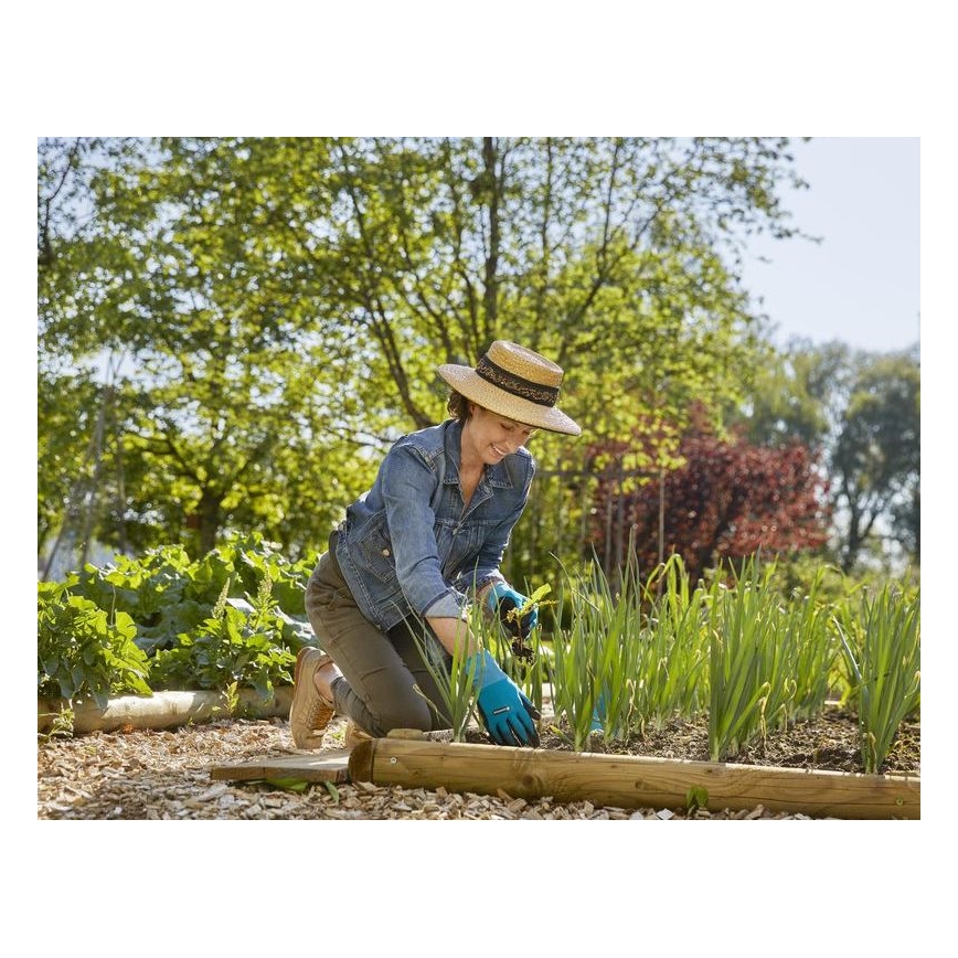 Gardena - Guantes de trabajo azul/negro