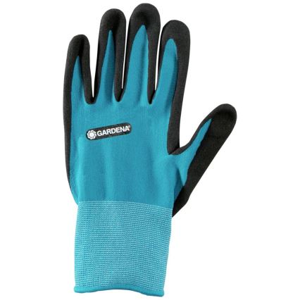 Gardena - Guantes de trabajo azul/negro