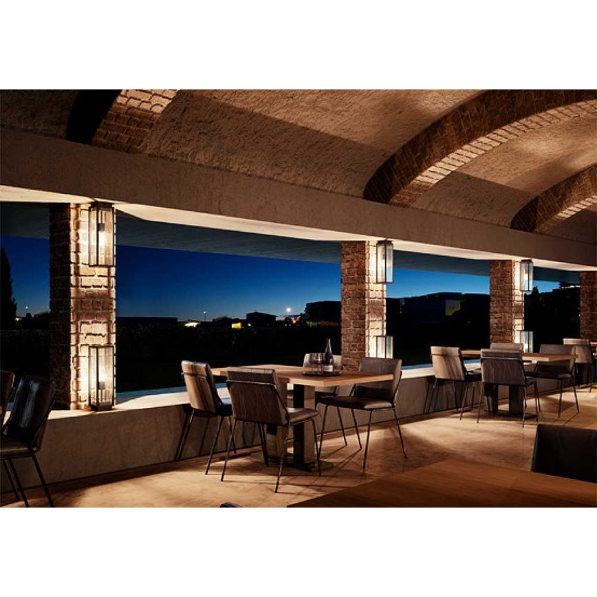 Gardino LX1463-500 - Lámpara de exterior MELISSA 1xE27/15W/230V IP54