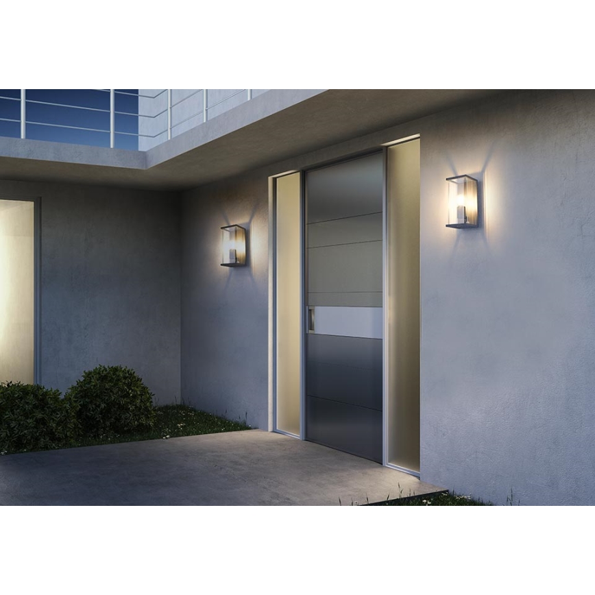 Gardino LX1465 - Lámpara de exterior con sensor MELISSA 1xE27/15W/230V IP54