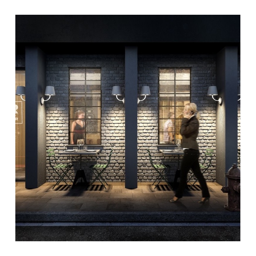 Gardino LX1791 - LED Aplique de exterior VIOLA LED/7W/230V IP65