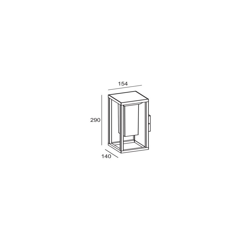 Gardino LX6051 - Aplique LED solar DANTELION LED/2,2W/3,7V IP54