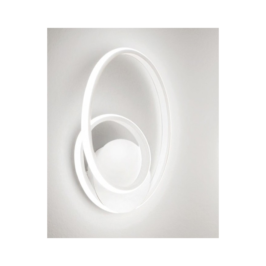 Gea Luce DIVA A BIANCO SATINATO - Aplique LED regulable DIVA LED/20W/230V blanco