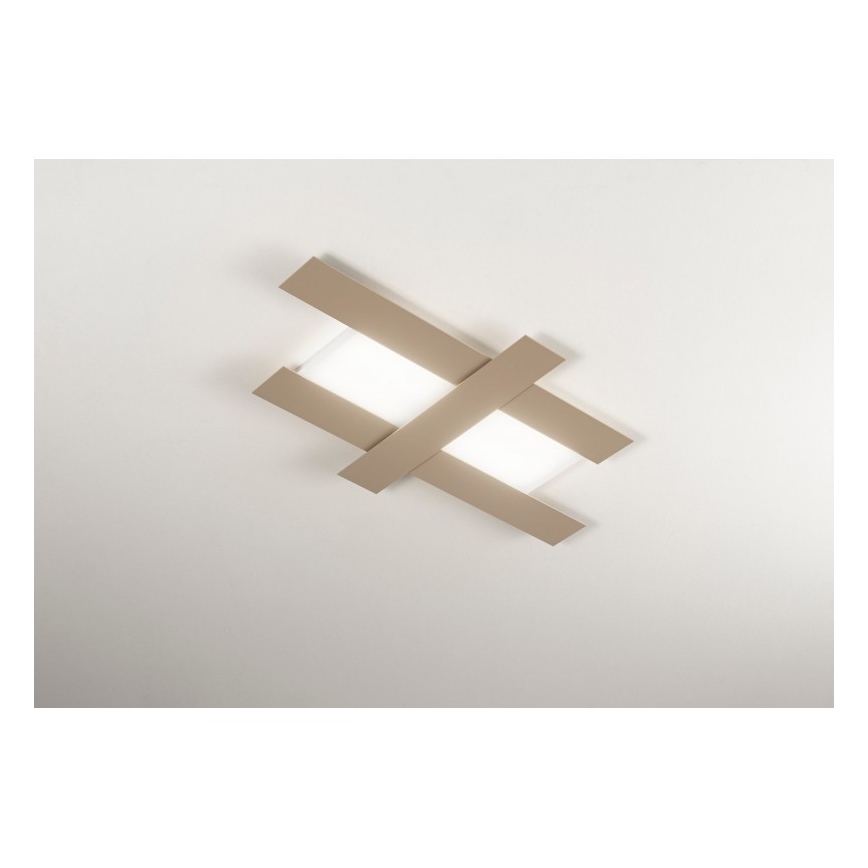 Gea Luce DOHA P G T - Plafón LED DOHA LED/50W/230V 104 cm beige