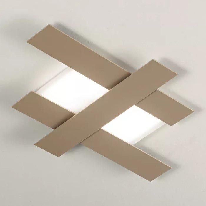 Gea Luce DOHA P P T - Plafón LED DOHA LED/30W/230V 65,5 cm beige