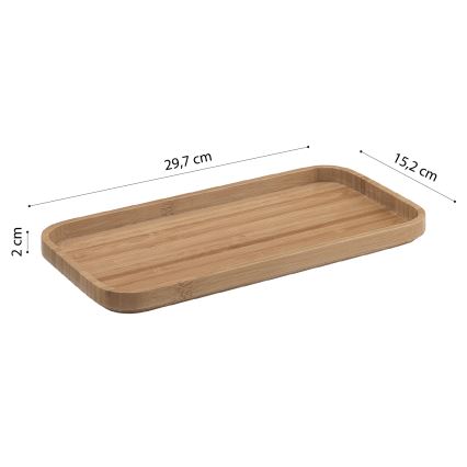 Gedy - Bandeja de baño NINFEA bambú